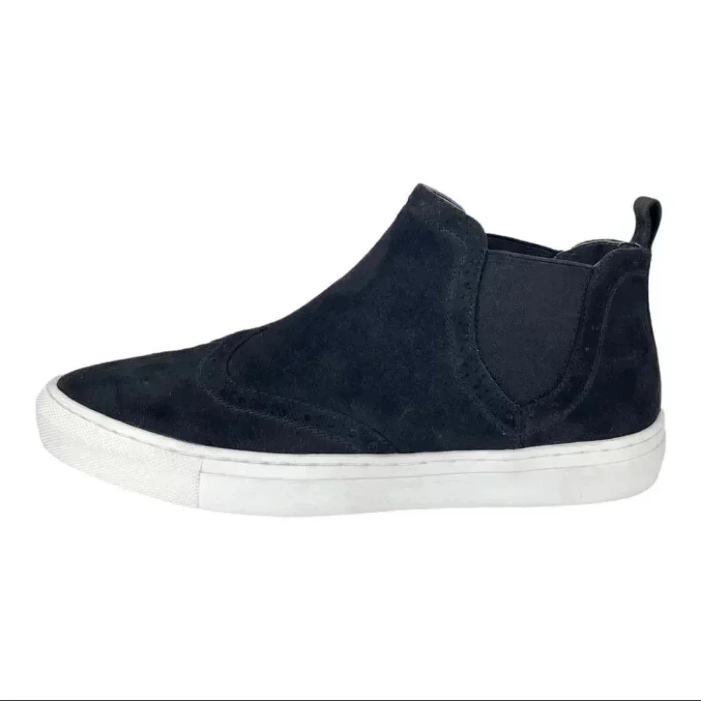 Seven Dials Darcy Black Fabric Suede Slip-On Womens Sneakers Size 8.5M - Picture 2 of 14